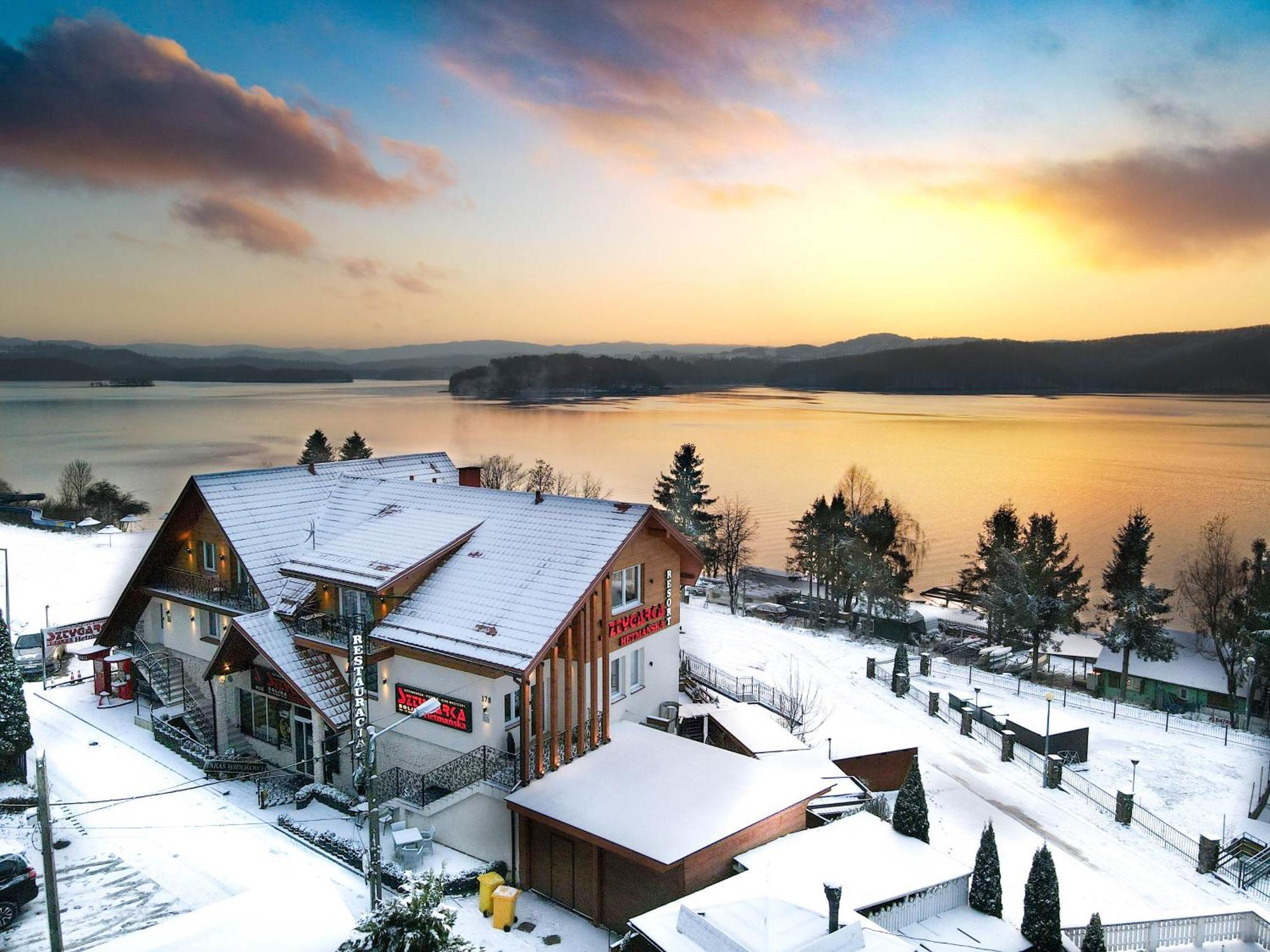 Sztygarka Hetmanska Resort Solina سولينا المظهر الخارجي الصورة