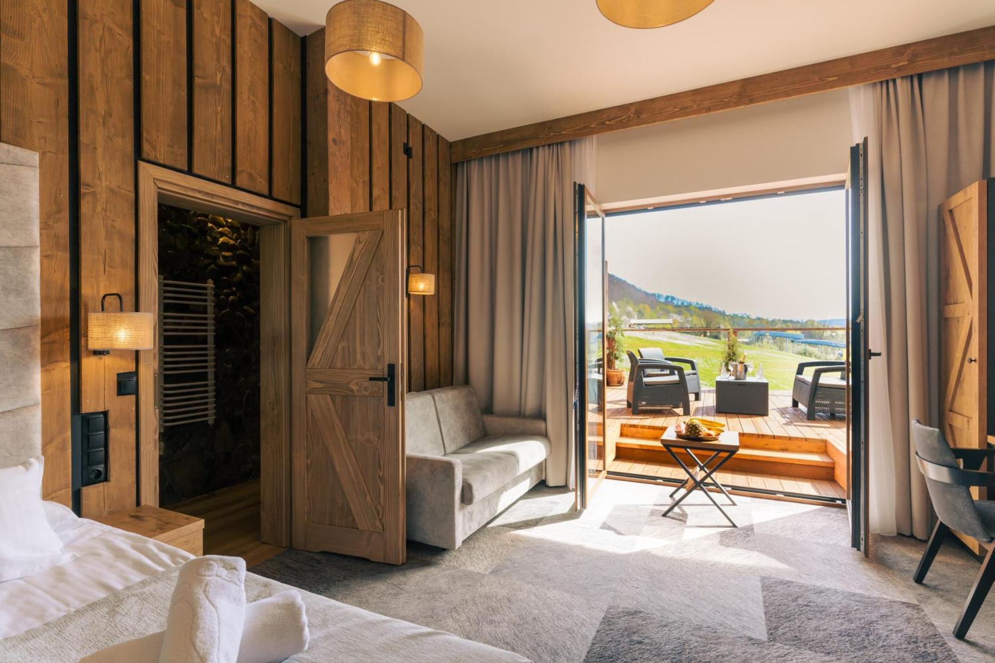 Sztygarka Hetmanska Resort Solina سولينا المظهر الخارجي الصورة